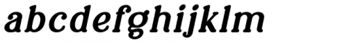 Charmini Bold Italic Font LOWERCASE