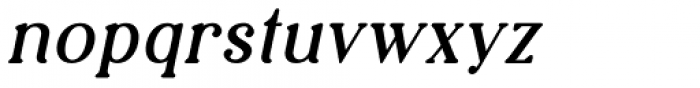 Charmini Italic Font LOWERCASE