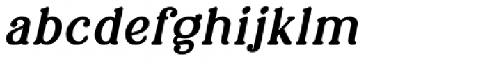 Charmini Semi Bold Italic Font LOWERCASE