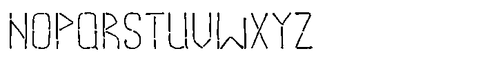 Charpe Font UPPERCASE