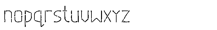 Charpe Font LOWERCASE
