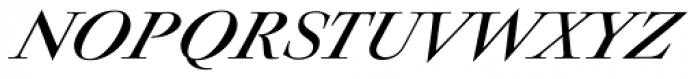 Charpentier Classicistique Pro Italic Font UPPERCASE