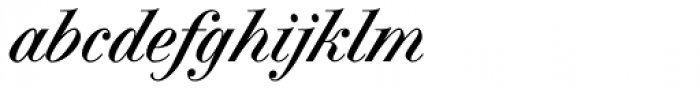 Charpentier Classicistique Pro Italic Font LOWERCASE