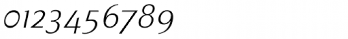 Charpentier Sans Pro 36 Maigre Italique Font OTHER CHARS