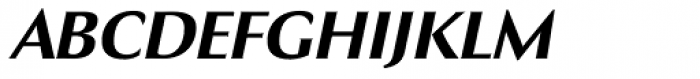 Charpentier Sans Pro 66 Demi Italique Font UPPERCASE