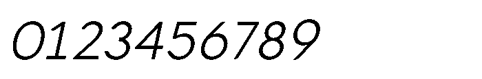 Charsey Italic Font OTHER CHARS