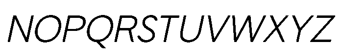 Charsey Italic Font UPPERCASE