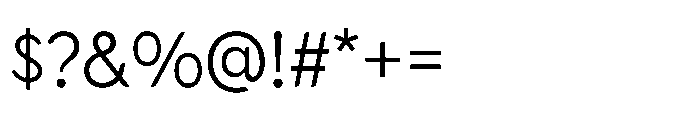 Charsey Regular Font OTHER CHARS