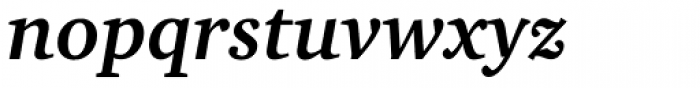 Charter Pro Bold Italic Font LOWERCASE