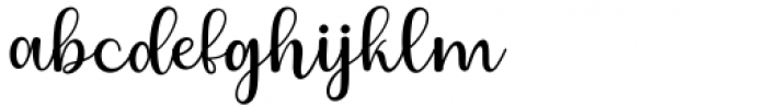 Chartha Regular Font LOWERCASE