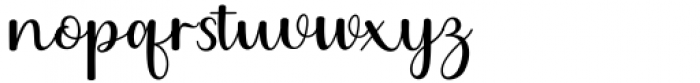 Chartha Regular Font LOWERCASE