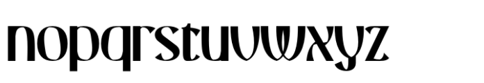 Chaslow Regular Font LOWERCASE