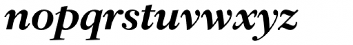Chasseur BQ Medium Italic Font LOWERCASE