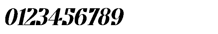 Chatine Italic Font OTHER CHARS