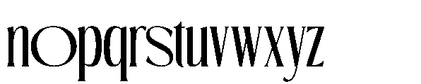 Chatos Original Regular Font LOWERCASE