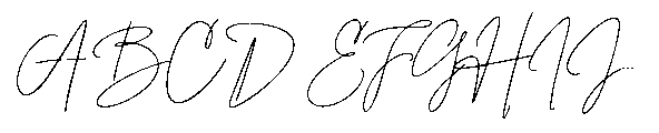Chatos Original Script Font UPPERCASE