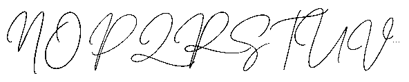 Chatos Original Script Font UPPERCASE