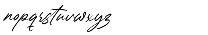 Chatryne Stugarl Italic Font LOWERCASE