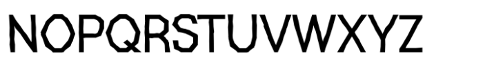 Chatterton Regular Alpha Font UPPERCASE