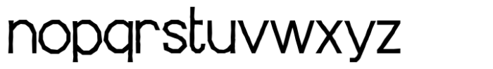 Chatterton Regular Alpha Font LOWERCASE