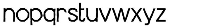 Chatterton Regular Beta Font LOWERCASE