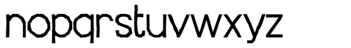 Chatterton Regular Gamma Font LOWERCASE