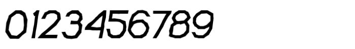 Chatterton Regular Oblique Gamma Font OTHER CHARS