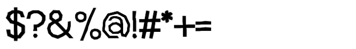 Chatterton Variable Font OTHER CHARS