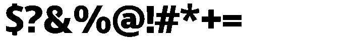 Chatwin Black Font OTHER CHARS