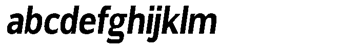 Chatwin Bold Condensed Italic FONT