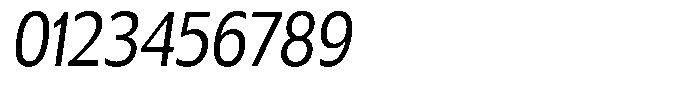 Chatwin Condensed Italic Font OTHER CHARS