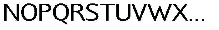 Chatwin Expanded Font UPPERCASE