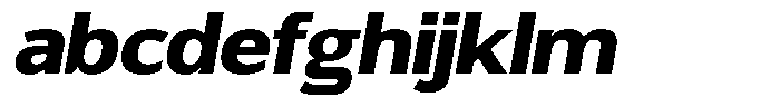 Chatwin Extra Bold Expanded Italic FONT