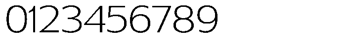 Chatwin Extra Light Expanded Font OTHER CHARS
