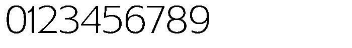 Chatwin Extra Light Semi Expanded Font OTHER CHARS