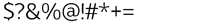 Chatwin Light Font OTHER CHARS