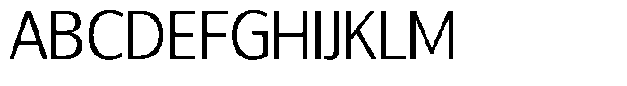 Chatwin Light Font UPPERCASE