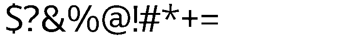 Chatwin Regular Font OTHER CHARS