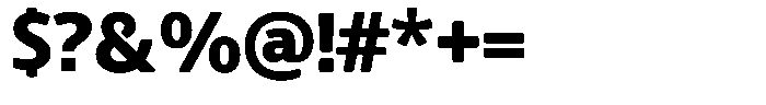 Chatwin Rounded Black Font OTHER CHARS