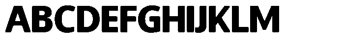 Chatwin Rounded Black Font UPPERCASE