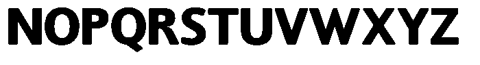Chatwin Rounded Black Font UPPERCASE