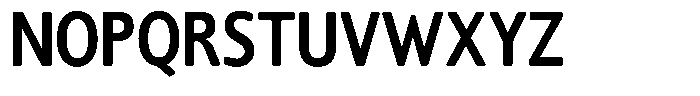Chatwin Rounded Bold Condensed Font UPPERCASE