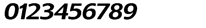 Chatwin Rounded Bold Expanded Italic Font OTHER CHARS