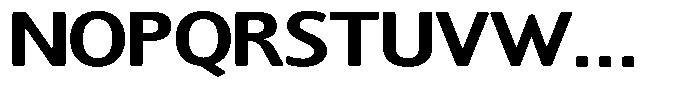 Chatwin Rounded Bold Expanded Font UPPERCASE