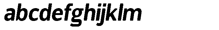Chatwin Rounded Bold Semi Condensed Italic FONT