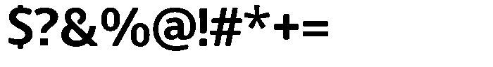 Chatwin Rounded Bold Font OTHER CHARS
