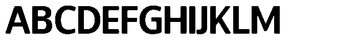 Chatwin Rounded Bold Font UPPERCASE