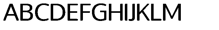 Chatwin Rounded Expanded Font UPPERCASE