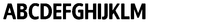 Chatwin Rounded Extra Bold Condensed Font UPPERCASE