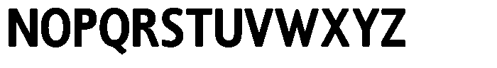 Chatwin Rounded Extra Bold Condensed Font UPPERCASE